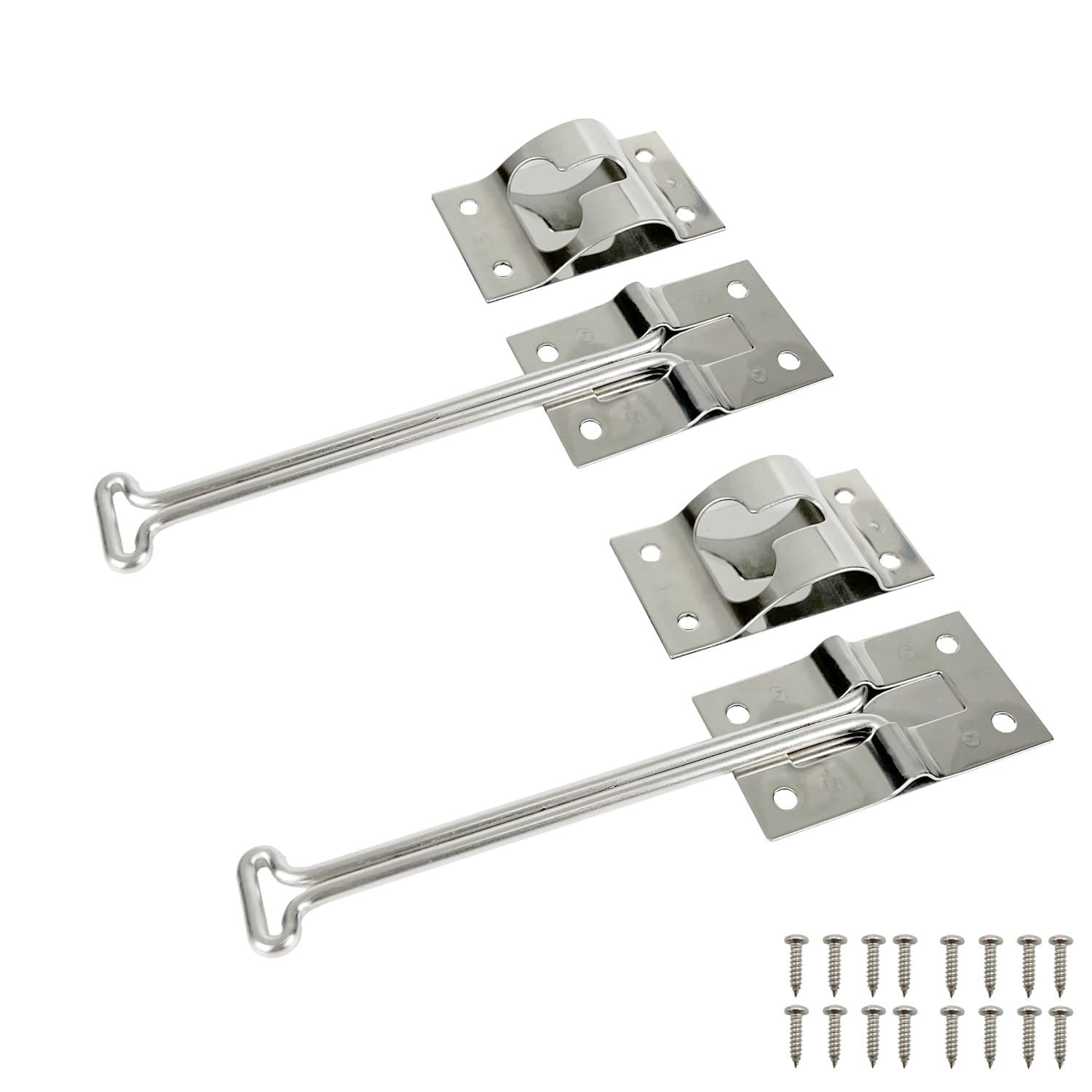 ESUDNT Stainless T-Style Door Holders