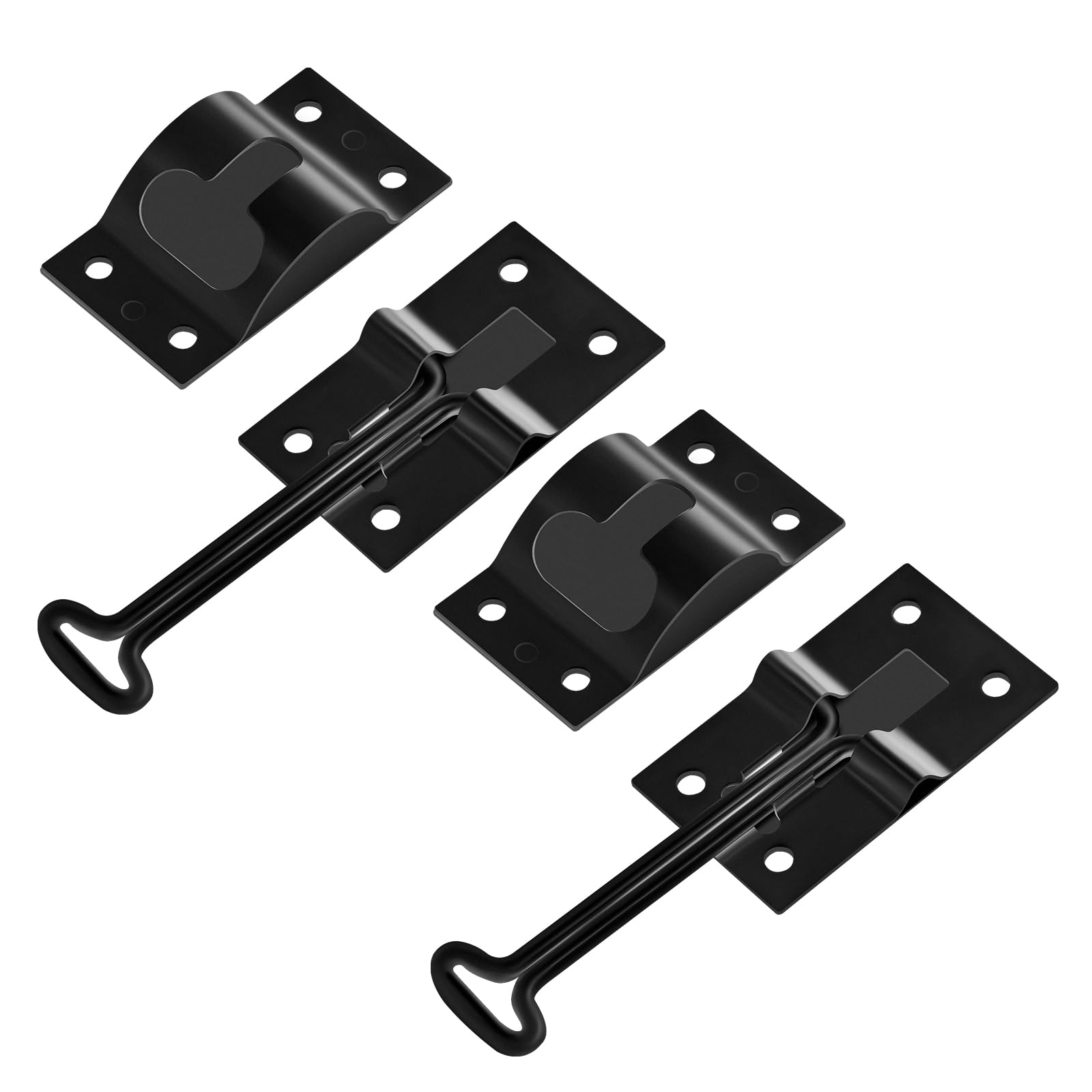ESUDNT Compact Silent Snap Door Holders